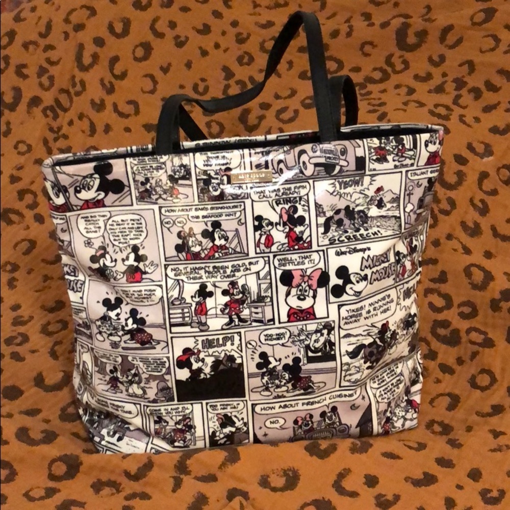 ♠️ Kate Spade Minnie Mouse Comic Strip Tote ♠️